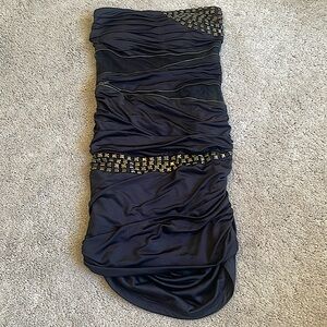 Vintage Bulzeye black label zipper dress size medium